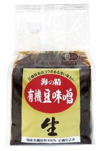 【海の精】国産有機・豆味噌　　700g